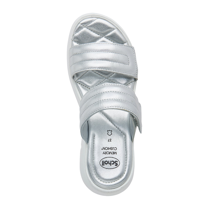 Bali 2 Straps - Leather - Silver - 